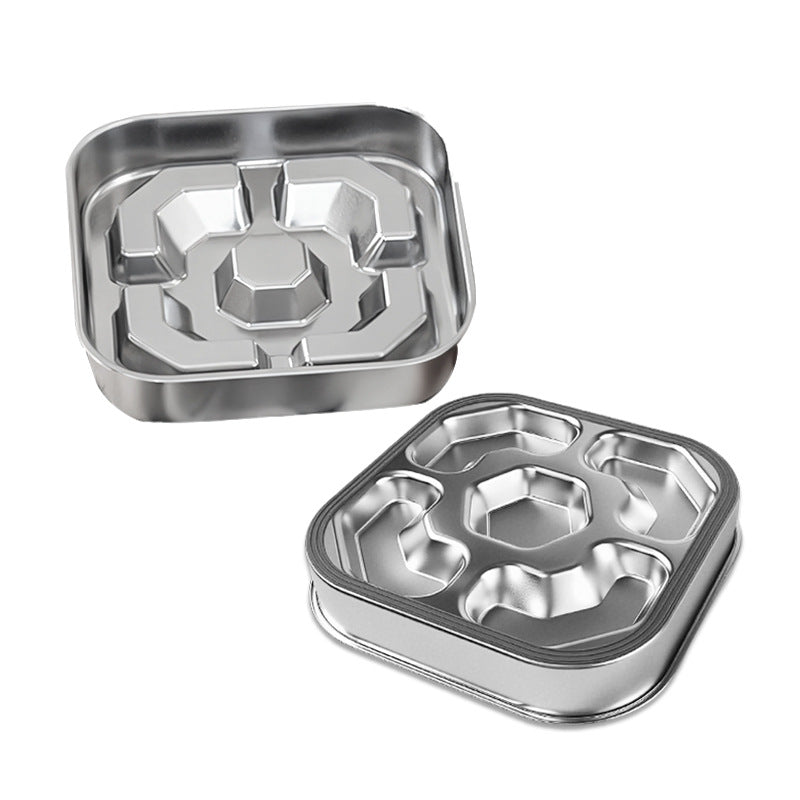 Enhance Your Pet's Mealtime with Our Stainless Steel Slow Feeding Bowl
